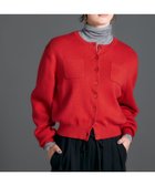 【ノーク/N.O.R.C】のコットンカシミヤニットカーディガン 人気、トレンドファッション・服の通販 founy(ファニー) ファッション Fashion レディースファッション Fashion for Women トップス・カットソー Cut & Sew Tops ニット Knit Tops & Sweaters カーディガン・羽織り Layered Style Cardigans コンパクト Compact, Small Size シンプル Simple, Minimal なめらか Smooth, Silky Texture ポケット Pocket, Pocket Detail リラックス Relax, Relaxed Fit エレガント 上品 Elegant thumbnail レッド|ID: prp329100004756394 ipo3291000000035079006