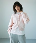 【ノーク/N.O.R.C】のコットンカシミヤニットカーディガン 人気、トレンドファッション・服の通販 founy(ファニー) ファッション Fashion レディースファッション Fashion for Women トップス・カットソー Cut & Sew Tops ニット Knit Tops & Sweaters カーディガン・羽織り Layered Style Cardigans コンパクト Compact, Small Size シンプル Simple, Minimal なめらか Smooth, Silky Texture ポケット Pocket, Pocket Detail リラックス Relax, Relaxed Fit エレガント 上品 Elegant thumbnail パウダーピンク|ID: prp329100004756394 ipo3291000000035079008