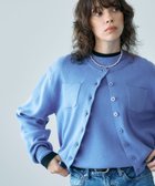 【ノーク/N.O.R.C】のコットンカシミヤニットカーディガン 人気、トレンドファッション・服の通販 founy(ファニー) ファッション Fashion レディースファッション Fashion for Women トップス・カットソー Cut & Sew Tops ニット Knit Tops & Sweaters カーディガン・羽織り Layered Style Cardigans コンパクト Compact, Small Size シンプル Simple, Minimal なめらか Smooth, Silky Texture ポケット Pocket, Pocket Detail リラックス Relax, Relaxed Fit エレガント 上品 Elegant thumbnail ブルー|ID: prp329100004756394 ipo3291000000035079010