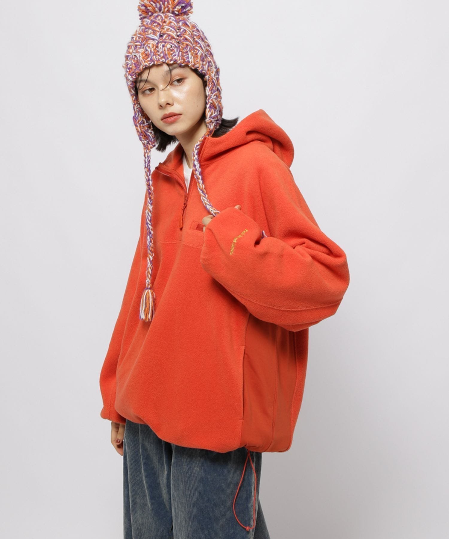 【ニコアンド/niko and】のソフトフリース切り替えZIPパーカー インテリア・キッズ・メンズ・レディースファッション・服の通販 founy(ファニー) 　ファッション　Fashion　レディースファッション　Fashion for Women　トップス・カットソー　Cut & Sew Tops　レディースパーカー・カジュアルフーディー　Casual Hoodies & Sweatshirts　おすすめ　Recommended / Our Picks　アウトドア　Outdoor Clothing　ジップ　Zip, Zipper　パーカー　Hoodie, Parka　ミックス　Mix, Mixed Style　オレンジ|ID: prp329100004756435 ipo3291000000034512771