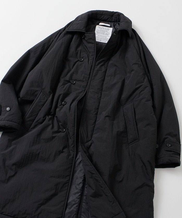 【フリークスストア/FREAK'S STORE】のPRIMALOFT BALMACAAN COAT / プリマロフト ステンカラー 中綿コート 25AW インテリア・キッズ・メンズ・レディースファッション・服の通販 founy(ファニー) ファッション Fashion メンズファッション Fashion for Men アウター Men's Coats Outerwear コンパクト Compact, Small Size ジャケット Jacket, Outerwear スマート Smart, Elegant スラックス Slacks, Dress Pants ダウン Down, Puffer デニム Denim, Jeans Material 冬 Winter / This Winter A/W・秋冬 Autumn/Winter おすすめ Recommended / Our Picks エレガント 上品 Elegant ビジネス 仕事 通勤 Business / Work / Commuting 2025年 2025 2025-2026秋冬・A/W Autumn/Winter 2025–26 AW25–26 ブラック|ID: prp329100004756452 ipo3291000000034593675