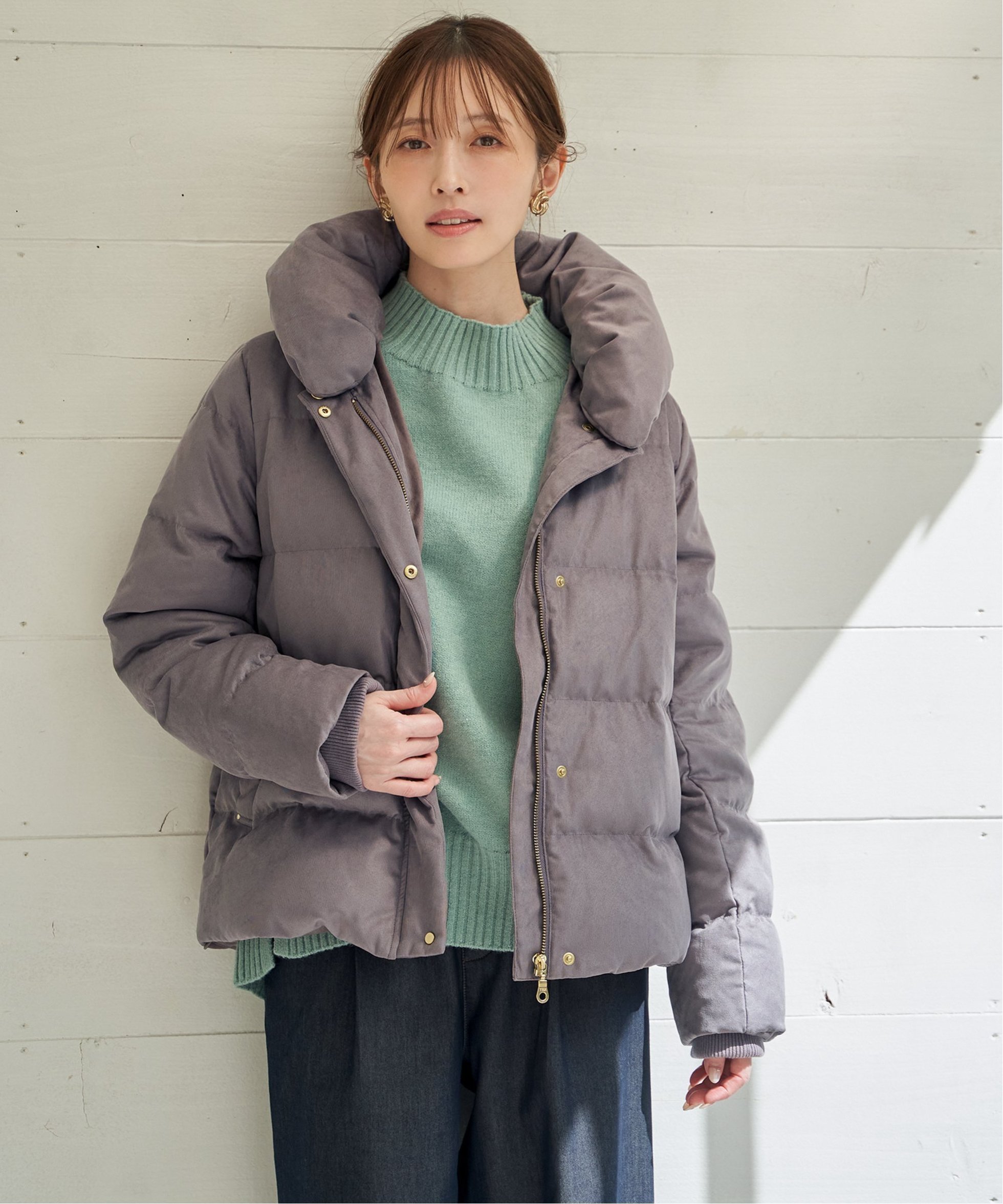 【イッカ/ikka】の【洗濯機で洗える/親子コーデ】細コール2WAY洗えるダウンジャケット 人気、トレンドファッション・服の通販 founy(ファニー) ファッション Fashion レディースファッション Fashion for Women アウター Coat / Outerwear Collection レディースジャケット・軽アウター Jackets おすすめ Recommended / Our Picks コーデュロイ Corduroy, Cord Fabric ショート Short, Short Length ジャケット Jacket, Outerwear ダウン Down, Puffer エレガント 上品 Elegant 冬 Winter / This Winter 洗える Machine Washable other-1|ID: prp329100004756963 ipo3291000000034451204