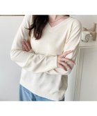 【モーメントプラス/moment+ / MEN】の選べるネックデザインアンチピリング+自宅で洗えるホールガーメントニット アイボリー|ID: prp329100004756985 ipo3291000000034580515