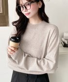 【モーメントプラス/moment+ / MEN】の選べるネックデザインアンチピリング+自宅で洗えるホールガーメントニット ベージュ系1|ID: prp329100004756985 ipo3291000000034580522