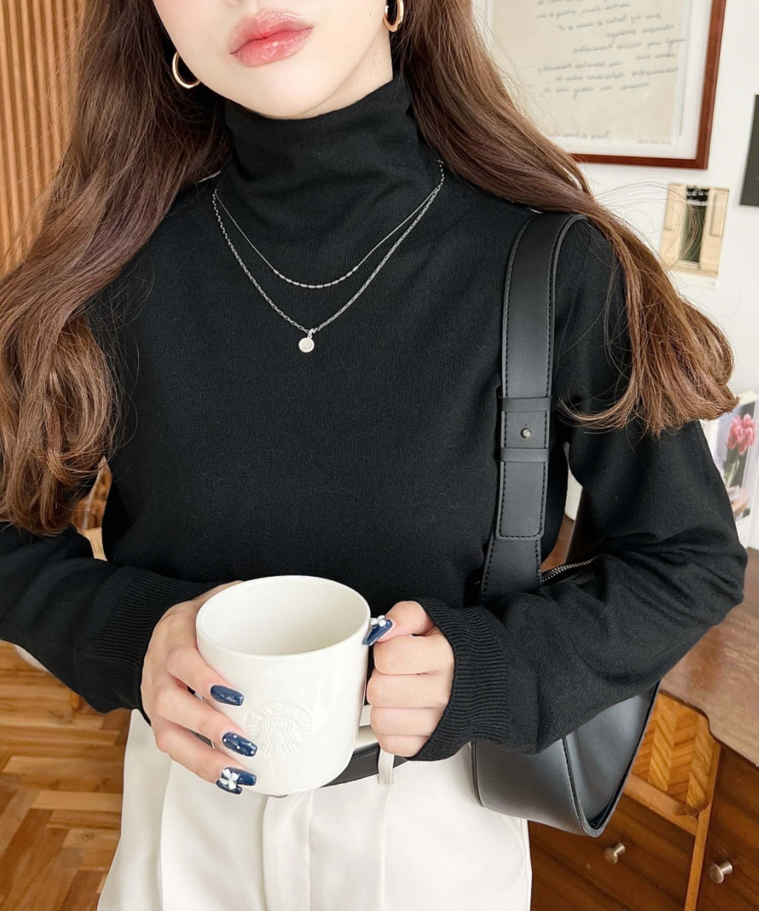 【モーメントプラス/moment+ / MEN】の選べるネックデザインアンチピリング+自宅で洗えるホールガーメントニット インテリア・キッズ・メンズ・レディースファッション・服の通販 founy(ファニー) 　ファッション　Fashion　メンズファッション　Fashion for Men　アクセサリー　Fashion Accessories　インナー　Innerwear　ウォッシャブル　Machine Washable　洗える　Machine Washable　シンプル　Simple, Minimal　スラックス　Slacks, Dress Pants　タートルネック　Turtleneck, High Neck　デニム　Denim, Jeans Material　トレンド　Trend, Trending Now　定番　Standard, Basic Item　ベーシック　Basic, Essential　ホールガーメント　WholeGarment, Seamless Knit　ボトルネック　Bottle Neck, Mock Neck　楽ちん　Easy Fit, Comfortable　冬　Winter / This Winter　再入荷　Restock / Back in Stock　プチプライス・低価格　Affordable / Budget Price　エレガント 上品　Elegant　ビジネス 仕事 通勤　Business / Work / Commuting　ブラック系2|ID: prp329100004756985 ipo3291000000034580536