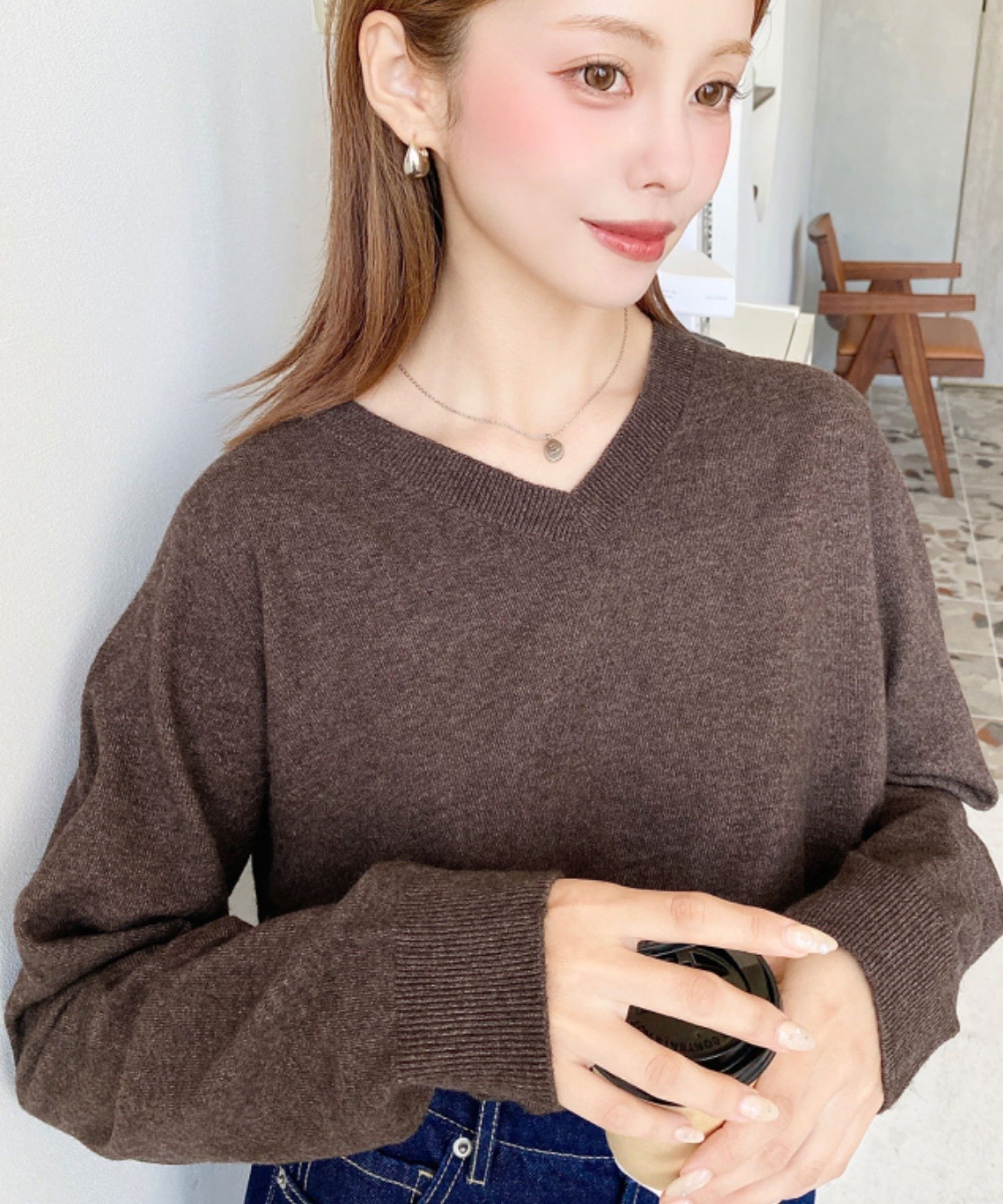 【モーメントプラス/moment+ / MEN】の選べるネックデザインアンチピリング+自宅で洗えるホールガーメントニット インテリア・キッズ・メンズ・レディースファッション・服の通販 founy(ファニー) 　ファッション　Fashion　メンズファッション　Fashion for Men　アクセサリー　Fashion Accessories　インナー　Innerwear　ウォッシャブル　Machine Washable　洗える　Machine Washable　シンプル　Simple, Minimal　スラックス　Slacks, Dress Pants　タートルネック　Turtleneck, High Neck　デニム　Denim, Jeans Material　トレンド　Trend, Trending Now　定番　Standard, Basic Item　ベーシック　Basic, Essential　ホールガーメント　WholeGarment, Seamless Knit　ボトルネック　Bottle Neck, Mock Neck　楽ちん　Easy Fit, Comfortable　冬　Winter / This Winter　再入荷　Restock / Back in Stock　プチプライス・低価格　Affordable / Budget Price　エレガント 上品　Elegant　ビジネス 仕事 通勤　Business / Work / Commuting　ブラウン|ID: prp329100004756985 ipo3291000000034580539