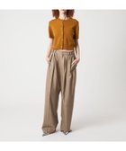 【ビューティ&ユース ユナイテッドアローズ/BEAUTY&YOUTH / UNITED ARROWS】の6(ROKU) ウール タック パンツ 25FW BEIGE|ID: prp329100004757010 ipo3291000000034412579