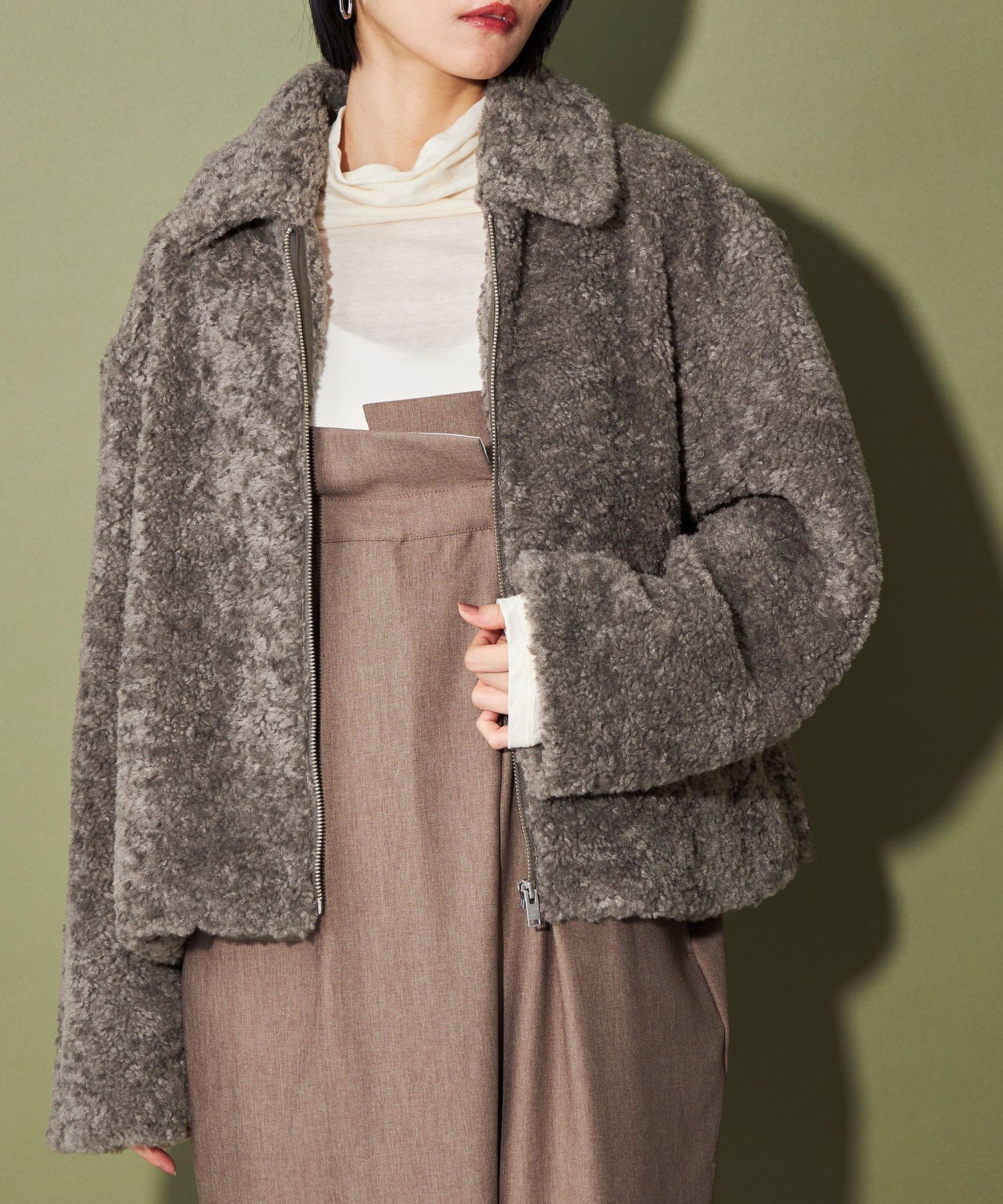 【ユナイテッドアローズ/UNITED ARROWS】のCITEN ボアショートブルゾン 人気、トレンドファッション・服の通販 founy(ファニー)  ファッション Fashion レディースファッション Fashion for Women アウター Coat / Outerwear Collection ブルゾンジャケット・スポーティアウター Blouson Jackets コンパクト Compact, Small Size ジップ Zip, Zipper バランス Balance, Style Balance フィット Fit, Slim Fit フロント Front, Front Design ブルゾン Blouson, Bomber Jacket 防寒 Cold Protection, Winter-Ready モコモコ Fuzzy, Fluffy ワイド Wide, Wide Fit A/W・秋冬 Autumn/Winter アウトレット Outlet / Clearance おすすめ Recommended / Our Picks  other-1|ID: prp329100004757055 ipo3291000000034413119