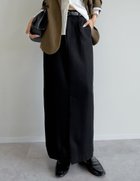 【リエディ/Re:EDIT】の微起毛ツイルタイトスカート ブラック|ID: prp329100004757069 ipo3291000000034608705