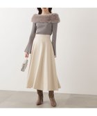 【プロポーション ボディドレッシング/PROPORTION BODY DRESSING】のウォッシャブル ウィンターフレアースカート 25AW 人気、トレンドファッション・服の通販 founy(ファニー) ファッション Fashion レディースファッション Fashion for Women スカート Skirts 2025年 2025 2025-2026秋冬・A/W Autumn/Winter 2025–26 AW25–26 ウォッシャブル Machine Washable シンプル Simple, Minimal フレア Flare, Flared マキシ Maxi, Full Length エレガント 上品 Elegant thumbnail アイボリー2|ID: prp329100004757070 ipo3291000000034413331