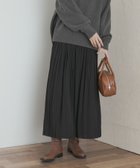 【アーバンリサーチ ドアーズ/URBAN RESEARCH DOORS】のランダムプリーツスカート BLACK|ID: prp329100004757077 ipo3291000000034718087