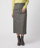 【ユナイテッドアローズ/UNITED ARROWS】のツイードライクカルゼ タイトスカート -ウォッシャブル- A DAY IN THE LIFE MD.GRAY|ID: prp329100004757078 ipo3291000000034549196