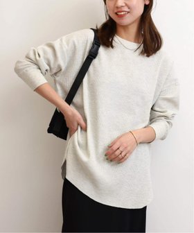 【ジャーナルスタンダード レリューム/JOURNAL STANDARD relume】の《追加》TCワッフルオーバーサイズロングスリーブTシャツ 人気、トレンドファッション・服の通販 founy(ファニー) ファッション Fashion レディースファッション Fashion for Women トップス・カットソー Cut & Sew Tops シャツ・ブラウス・オフィスカジュアル Elegant Blouses & Button-Ups ロングTシャツ・Tシャツ Longline T-Shirts & Tees 2025年 2025 2025-2026秋冬・A/W Autumn/Winter 2025–26 AW25–26 おすすめ Recommended / Our Picks スウェット / スエット Sweatshirt, Sweatwear ワッフル Waffle, Waffle Knit 再入荷 Restock / Back in Stock |ID:prp329100004757096