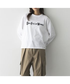 【ガレージ オブ グッド クロージング/GARAGE OF GOOD CLOTHING】のWhimsical ロゴロングプリント BL 人気、トレンドファッション・服の通販 founy(ファニー) ファッション Fashion レディースファッション Fashion for Women おすすめ Recommended / Our Picks カットソー Cut and Sewn Top スタイリッシュ Stylish, Fashionable フェミニン Feminine, Girly プリント Print, Printed Pattern ロング Long, Long-Length |ID:prp329100004757097