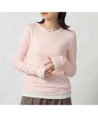 【ラコレ/LAKOLE】の起毛シアー長袖 人気、トレンドファッション・服の通販 founy(ファニー) ファッション Fashion レディースファッション Fashion for Women トップス・カットソー Cut & Sew Tops おすすめ Recommended / Our Picks インナー Innerwear サロペット Overalls, Salopette シアー Sheer, See-Through フィット Fit, Slim Fit ベーシック Basic, Essential 羽織 Haori, Light Jacket 長袖 Long Sleeve, Full Sleeve thumbnail ピンク|ID: prp329100004757098 ipo3291000000034413648