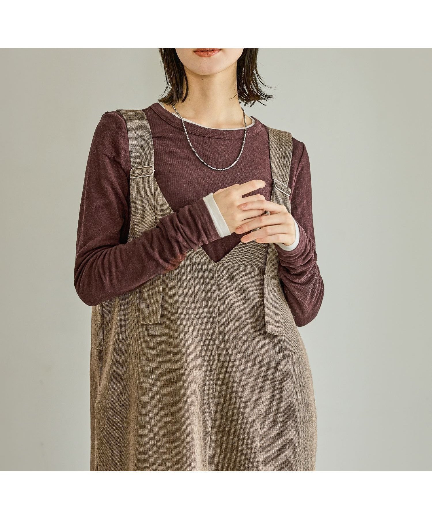 【ラコレ/LAKOLE】の起毛シアー長袖 インテリア・キッズ・メンズ・レディースファッション・服の通販 founy(ファニー) ファッション Fashion レディースファッション Fashion for Women トップス・カットソー Cut & Sew Tops おすすめ Recommended / Our Picks インナー Innerwear サロペット Overalls, Salopette シアー Sheer, See-Through フィット Fit, Slim Fit ベーシック Basic, Essential 羽織 Haori, Light Jacket 長袖 Long Sleeve, Full Sleeve ブラウン|ID: prp329100004757098 ipo3291000000034413649