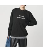 【ユナイテッドアローズ/UNITED ARROWS】のLes Petits Basics UN CAFE ロングスリーブ Tシャツ 人気、トレンドファッション・服の通販 founy(ファニー) ファッション Fashion レディースファッション Fashion for Women トップス・カットソー Cut & Sew Tops シャツ・ブラウス・オフィスカジュアル Elegant Blouses & Button-Ups ロングTシャツ・Tシャツ Longline T-Shirts & Tees インナー Innerwear シンプル Simple, Minimal ジャケット Jacket, Outerwear スリーブ Sleeve, Long Sleeve / Short Sleeve ダウン Down, Puffer フランス France, French プリント Print, Printed Pattern ベーシック Basic, Essential モダン Modern, Contemporary ロング Long, Long-Length おすすめ Recommended / Our Picks thumbnail BLACK|ID: prp329100004757113 ipo3291000000034413760