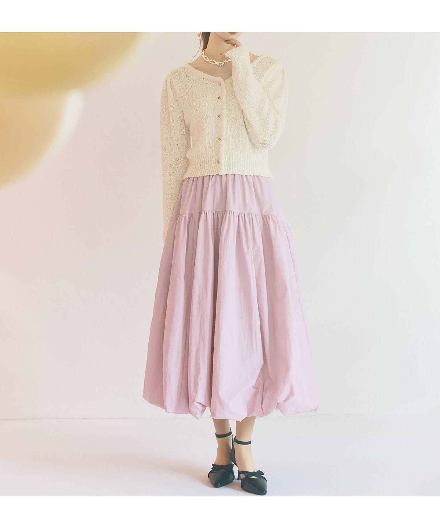 【ノエラ/Noela】のアソートバルーンスカート インテリア・キッズ・メンズ・レディースファッション・服の通販 founy(ファニー) 　ファッション　Fashion　レディースファッション　Fashion for Women　スカート　Skirts　バルーン　Balloon, Balloon Silhouette　ポケット　Pocket, Pocket Detail　リボン　Ribbon, Bow　今季　This Season, Current Season　ピンク|ID: prp329100004757130 ipo3291000000035225472