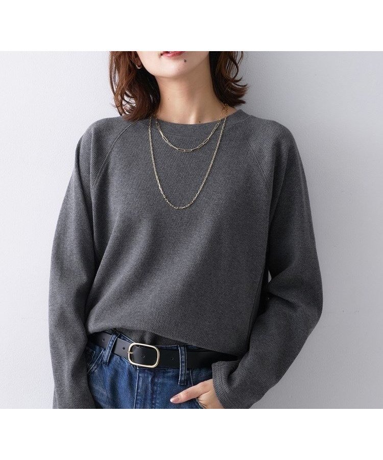 【アンタイトル/UNTITLED】の【Munich】ラウンドヘムプルオーバー 人気、トレンドファッション・服の通販 founy(ファニー) 　ファッション　Fashion　レディースファッション　Fashion for Women　トップス・カットソー　Cut & Sew Tops　カジュアルプルオーバー・ニットトップス　Pullovers & Knit Tops / Casual Pullovers　アクリル　Acrylic Material　インナー　Innerwear　シンプル　Simple, Minimal　スタイリッシュ　Stylish, Fashionable　スマート　Smart, Elegant　デニム　Denim, Jeans Material　トレンド　Trend, Trending Now　ドッキング　Docking, Mixed Material　バランス　Balance, Style Balance　フェミニン　Feminine, Girly　フレア　Flare, Flared　ベーシック　Basic, Essential　ボトム　Bottoms, Lower Wear　リラックス　Relax, Relaxed Fit　ワイド　Wide, Wide Fit　おすすめ　Recommended / Our Picks　エレガント 上品　Elegant　 other-1|ID: prp329100004757138 ipo3291000000034413964