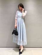 【スナイデル/SNIDEL】のスパークルレースドレス 人気、トレンドファッション・服の通販 founy(ファニー) ファッション Fashion レディースファッション Fashion for Women ワンピース Dresses フォーマル・パーティードレス・結婚式用ドレス Elegant & Casual Dresses ウェーブ Wavy Pattern エレガント 上品 Elegant ショルダー Shoulder, Shoulder Strap ストレート Straight, Straight Cut スパンコール Sequins, Sequin Embellishment スマート Smart, Elegant ドレープ Drape, Draping Fabric フィット Fit, Slim Fit フラワー Flower, Floral フレア Flare, Flared ベロア Velour, Soft Velvet リボン Ribbon, Bow レース Lace, Lace Fabric ロマンティック Romantic, Feminine Style ローズ Rose, Rose Motif おすすめ Recommended / Our Picks thumbnail SAX[083]|ID: prp329100004757165 ipo3291000000034414103