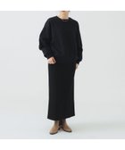 【ビーミングライフストアバイビームス/B:MING LIFE STORE by BEAMS】の裏起毛カットソー*スカート セット 人気、トレンドファッション・服の通販 founy(ファニー) ファッション Fashion レディースファッション Fashion for Women スカート Skirts カットソー Cut and Sewn Top スウェット / スエット Sweatshirt, Sweatwear セットアップ Set-Up, Coordinated Outfit トレンド Trend, Trending Now 防寒 Cold Protection, Winter-Ready リラックス Relax, Relaxed Fit 冬 Winter / This Winter 再入荷 Restock / Back in Stock おすすめ Recommended / Our Picks thumbnail BLACK*BLACK|ID: prp329100004757174 ipo3291000000034552045