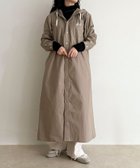 【フレディ&グロスター/FREDY&GLOSTER】の【GEVACO/ゲバコ】フーディーシャツワンピース 人気、トレンドファッション・服の通販 founy(ファニー) ファッション Fashion レディースファッション Fashion for Women ワンピース Dresses シャツワンピース / 1枚で着映えコーデ Shirt Dresses ポケット Pocket, Pocket Detail ワーク Workwear, Utility Style おすすめ Recommended / Our Picks 2025年 2025 2025-2026秋冬・A/W Autumn/Winter 2025–26 AW25–26 thumbnail ベージュ|ID: prp329100004757176 ipo3291000000034414159