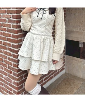 【マジェスティック レゴン/MAJESTIC LEGON】のケーブルフードボレロセットミニワンピ 人気、トレンドファッション・服の通販 founy(ファニー) ファッション Fashion レディースファッション Fashion for Women アウター Coat / Outerwear Collection ボレロ・ショート丈ジャケット / ドレス羽織りに Boleros & Short Jackets ガーリー Girly, Feminine Style キャップ Cap, Baseball Cap ショート Short, Short Length ダウン Down, Puffer バランス Balance, Style Balance フィット Fit, Slim Fit ボレロ Bolero, Short Cardigan ロング Long, Long-Length 再入荷 Restock / Back in Stock |ID:prp329100004757182