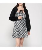 【イング/INGNI】のINGNI/7Gフェザーボレロニット+CK柄ミニキャミOP 人気、トレンドファッション・服の通販 founy(ファニー) ファッション Fashion レディースファッション Fashion for Women アウター Coat / Outerwear Collection ボレロ・ショート丈ジャケット / ドレス羽織りに Boleros & Short Jackets トップス・カットソー Cut & Sew Tops ニット Knit Tops & Sweaters キャミソール&ノースリーブ Camisoles & Sleeveless Tops thumbnail クロ/クロチェック|ID: prp329100004757215 ipo3291000000034414379