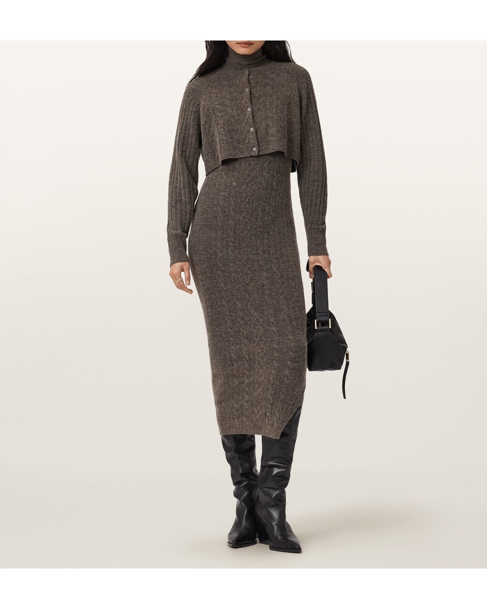 【オールセインツ/ALLSAINTS】のSABINE DRESS 人気、トレンドファッション・服の通販 founy(ファニー) 　ファッション　Fashion　レディースファッション　Fashion for Women　ワンピース　Dresses　フォーマル・パーティードレス・結婚式用ドレス　Elegant & Casual Dresses　 other-1|ID: prp329100004757222 ipo3291000000034414403