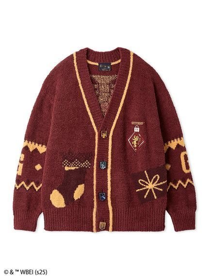 【スナイデル ホーム/SNIDEL HOME】の【メンズ】【ハリー・ポッター】ニットカーディガン インテリア・キッズ・メンズ・レディースファッション・服の通販 founy(ファニー) 　ファッション　Fashion　レディースファッション　Fashion for Women　トップス・カットソー　Cut & Sew Tops　ニット　Knit Tops & Sweaters　カーディガン・羽織り　Layered Style Cardigans　イエロー　Yellow　カラフル　Colorful Design　カーディガン　Cardigan, Knitwear　キャラクター　Character, Licensed Characters　スマート　Smart, Elegant　ソックス　Socks, Hosiery　人気　Popular, Best Seller　フロント　Front, Front Design　メンズ　Men's, Menswear　モチーフ　Motif, Design Theme　ロング　Long, Long-Length　冬　Winter / This Winter　クリスマス X'mas　Christmas / X'mas　ホリデーシーズン　Holiday Season　ギフト プレゼント　Gift / Present　BUR[048]|ID: prp329100004757289 ipo3291000000034491889