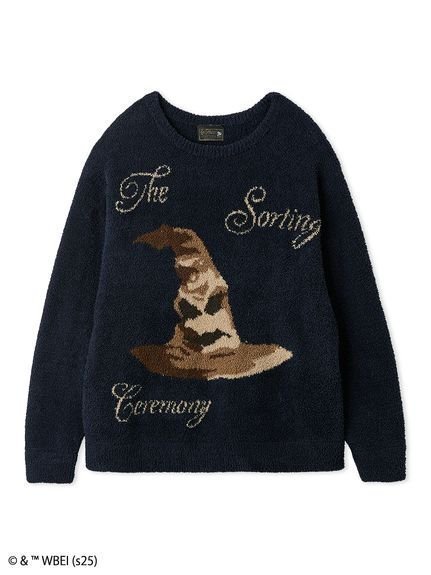 【スナイデル ホーム/SNIDEL HOME】の【メンズ】【ハリー・ポッター】モチーフニットプルオーバー インテリア・キッズ・メンズ・レディースファッション・服の通販 founy(ファニー) 　ファッション　Fashion　レディースファッション　Fashion for Women　トップス・カットソー　Cut & Sew Tops　ニット　Knit Tops & Sweaters　カジュアルプルオーバー・ニットトップス　Pullovers & Knit Tops / Casual Pullovers　キャラクター　Character, Licensed Characters　スマート　Smart, Elegant　人気　Popular, Best Seller　帽子　Hat, Headwear　メンズ　Men's, Menswear　モチーフ　Motif, Design Theme　リラックス　Relax, Relaxed Fit　ロング　Long, Long-Length　冬　Winter / This Winter　おすすめ　Recommended / Our Picks　ホリデーシーズン　Holiday Season　NVY[089]|ID: prp329100004757290 ipo3291000000034657549