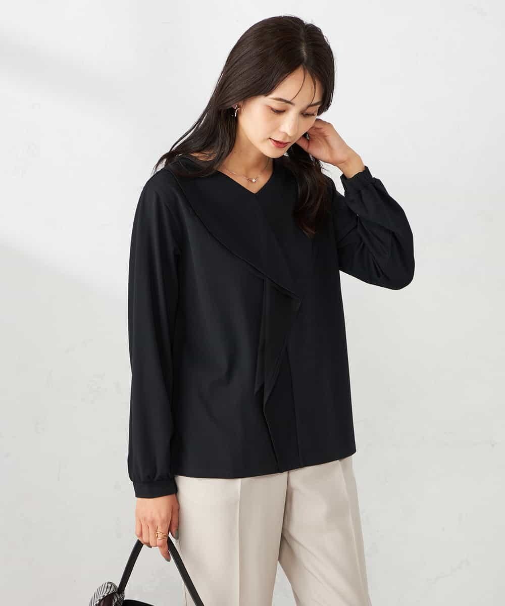 【アー ヴェー ヴェー/a.v.v】のチュールレイヤードトップス インテリア・キッズ・メンズ・レディースファッション・服の通販 founy(ファニー)  ファッション Fashion レディースファッション Fashion for Women トップス・カットソー Cut & Sew Tops アシンメトリー Asymmetrical Style インナー Innerwear 洗える Machine Washable カットソー Cut and Sewn Top カーディガン Cardigan, Knitwear ジャケット Jacket, Outerwear スリーブ Sleeve, Long Sleeve / Short Sleeve チュール Tulip, Tulip Motif デニム Denim, Jeans Material ボトム Bottoms, Lower Wear モノトーン Monotone, Black and White ラッフル Ruffle, Frill 再入荷 Restock / Back in Stock おすすめ Recommended / Our Picks エレガント 上品 Elegant ビジネス 仕事 通勤 Business / Work / Commuting ブラック|ID: prp329100004757319 ipo3291000000034415794