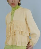 【アダム エ ロペ/ADAM ET ROPE'】の【サステナブル】フリルカーディガン クリーム系(84)|ID: prp329100004757351 ipo3291000000034831549