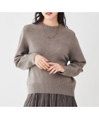 【アンタイトル/UNTITLED】のラムウールカシミヤ パフスリーブプルオーバーニット 人気、トレンドファッション・服の通販 founy(ファニー) ファッション Fashion レディースファッション Fashion for Women トップス・カットソー Cut & Sew Tops ニット Knit Tops & Sweaters カジュアルプルオーバー・ニットトップス Pullovers & Knit Tops / Casual Pullovers コンパクト Compact, Small Size シンプル Simple, Minimal スマート Smart, Elegant スリーブ Sleeve, Long Sleeve / Short Sleeve マニッシュ Mannish, Boyish ミックス Mix, Mixed Style ワイド Wide, Wide Fit おすすめ Recommended / Our Picks thumbnail ブラウン|ID: prp329100004757363 ipo3291000000034592898