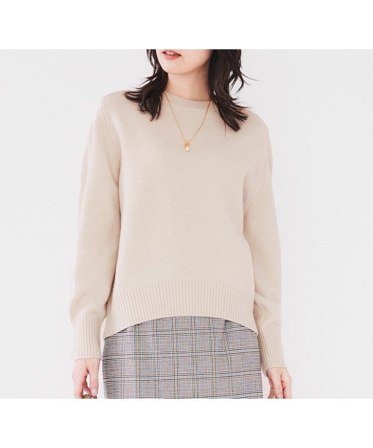 【アンタイトル/UNTITLED】のラムウールカシミヤ パフスリーブプルオーバーニット インテリア・キッズ・メンズ・レディースファッション・服の通販 founy(ファニー) ファッション Fashion レディースファッション Fashion for Women トップス・カットソー Cut & Sew Tops ニット Knit Tops & Sweaters カジュアルプルオーバー・ニットトップス Pullovers & Knit Tops / Casual Pullovers コンパクト Compact, Small Size シンプル Simple, Minimal スマート Smart, Elegant スリーブ Sleeve, Long Sleeve / Short Sleeve マニッシュ Mannish, Boyish ミックス Mix, Mixed Style ワイド Wide, Wide Fit おすすめ Recommended / Our Picks グレージュ|ID: prp329100004757363 ipo3291000000034592900