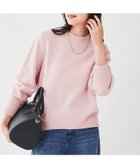 【アンタイトル/UNTITLED】のラムウールカシミヤ パフスリーブプルオーバーニット 人気、トレンドファッション・服の通販 founy(ファニー) ファッション Fashion レディースファッション Fashion for Women トップス・カットソー Cut & Sew Tops ニット Knit Tops & Sweaters カジュアルプルオーバー・ニットトップス Pullovers & Knit Tops / Casual Pullovers コンパクト Compact, Small Size シンプル Simple, Minimal スマート Smart, Elegant スリーブ Sleeve, Long Sleeve / Short Sleeve マニッシュ Mannish, Boyish ミックス Mix, Mixed Style ワイド Wide, Wide Fit おすすめ Recommended / Our Picks thumbnail ライトピンク|ID: prp329100004757363 ipo3291000000034592901