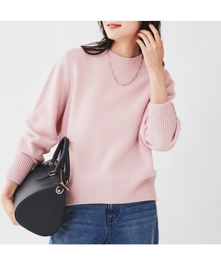 【アンタイトル/UNTITLED】のラムウールカシミヤ パフスリーブプルオーバーニット インテリア・キッズ・メンズ・レディースファッション・服の通販 founy(ファニー) ファッション Fashion レディースファッション Fashion for Women トップス・カットソー Cut & Sew Tops ニット Knit Tops & Sweaters カジュアルプルオーバー・ニットトップス Pullovers & Knit Tops / Casual Pullovers コンパクト Compact, Small Size シンプル Simple, Minimal スマート Smart, Elegant スリーブ Sleeve, Long Sleeve / Short Sleeve マニッシュ Mannish, Boyish ミックス Mix, Mixed Style ワイド Wide, Wide Fit おすすめ Recommended / Our Picks ライトピンク|ID: prp329100004757363 ipo3291000000034592901