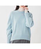 【アンタイトル/UNTITLED】のラムウールカシミヤ パフスリーブプルオーバーニット 人気、トレンドファッション・服の通販 founy(ファニー) ファッション Fashion レディースファッション Fashion for Women トップス・カットソー Cut & Sew Tops ニット Knit Tops & Sweaters カジュアルプルオーバー・ニットトップス Pullovers & Knit Tops / Casual Pullovers コンパクト Compact, Small Size シンプル Simple, Minimal スマート Smart, Elegant スリーブ Sleeve, Long Sleeve / Short Sleeve マニッシュ Mannish, Boyish ミックス Mix, Mixed Style ワイド Wide, Wide Fit おすすめ Recommended / Our Picks thumbnail ブルー|ID: prp329100004757363 ipo3291000000034592905