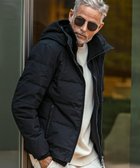 【シフォン/SHIFFON / MEN】の【直営店・WEB限定】 AKM Contemporary(エイケイエムコンテンポラリー)スタンドネックレイヤードダウンジャケット 人気、トレンドファッション・服の通販 founy(ファニー) ファッション Fashion メンズファッション Fashion for Men インナー Innerwear シンプル Simple, Minimal ジャケット Jacket, Outerwear スタンド Stand Collar, Upright Stand ストレッチ Stretch, Stretchy Fabric ダウン Down, Puffer デニム Denim, Jeans Material パターン Pattern, Design Print リアル Real, Realistic thumbnail black|ID: prp329100004757382 ipo3291000000036267333