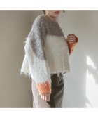 【バブ ブージュルード/Bab Bou Jeloud】のウェーブ配色ショートニットトップス 人気、トレンドファッション・服の通販 founy(ファニー) ファッション Fashion レディースファッション Fashion for Women トップス・カットソー Cut & Sew Tops ニット Knit Tops & Sweaters ウェーブ Wavy Pattern ショート Short, Short Length スマート Smart, Elegant ダウン Down, Puffer チェック Check, Plaid, Tartan デニム Denim, Jeans Material バランス Balance, Style Balance フィット Fit, Slim Fit ワイド Wide, Wide Fit A/W・秋冬 Autumn/Winter 再入荷 Restock / Back in Stock thumbnail MOCHA|ID: prp329100004757478 ipo3291000000034950062