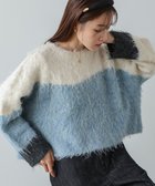 【バブ ブージュルード/Bab Bou Jeloud】のウェーブ配色ショートニットトップス 人気、トレンドファッション・服の通販 founy(ファニー) ファッション Fashion レディースファッション Fashion for Women トップス・カットソー Cut & Sew Tops ニット Knit Tops & Sweaters ウェーブ Wavy Pattern ショート Short, Short Length スマート Smart, Elegant ダウン Down, Puffer チェック Check, Plaid, Tartan デニム Denim, Jeans Material バランス Balance, Style Balance フィット Fit, Slim Fit ワイド Wide, Wide Fit A/W・秋冬 Autumn/Winter 再入荷 Restock / Back in Stock thumbnail IVORY|ID: prp329100004757478 ipo3291000000034950063