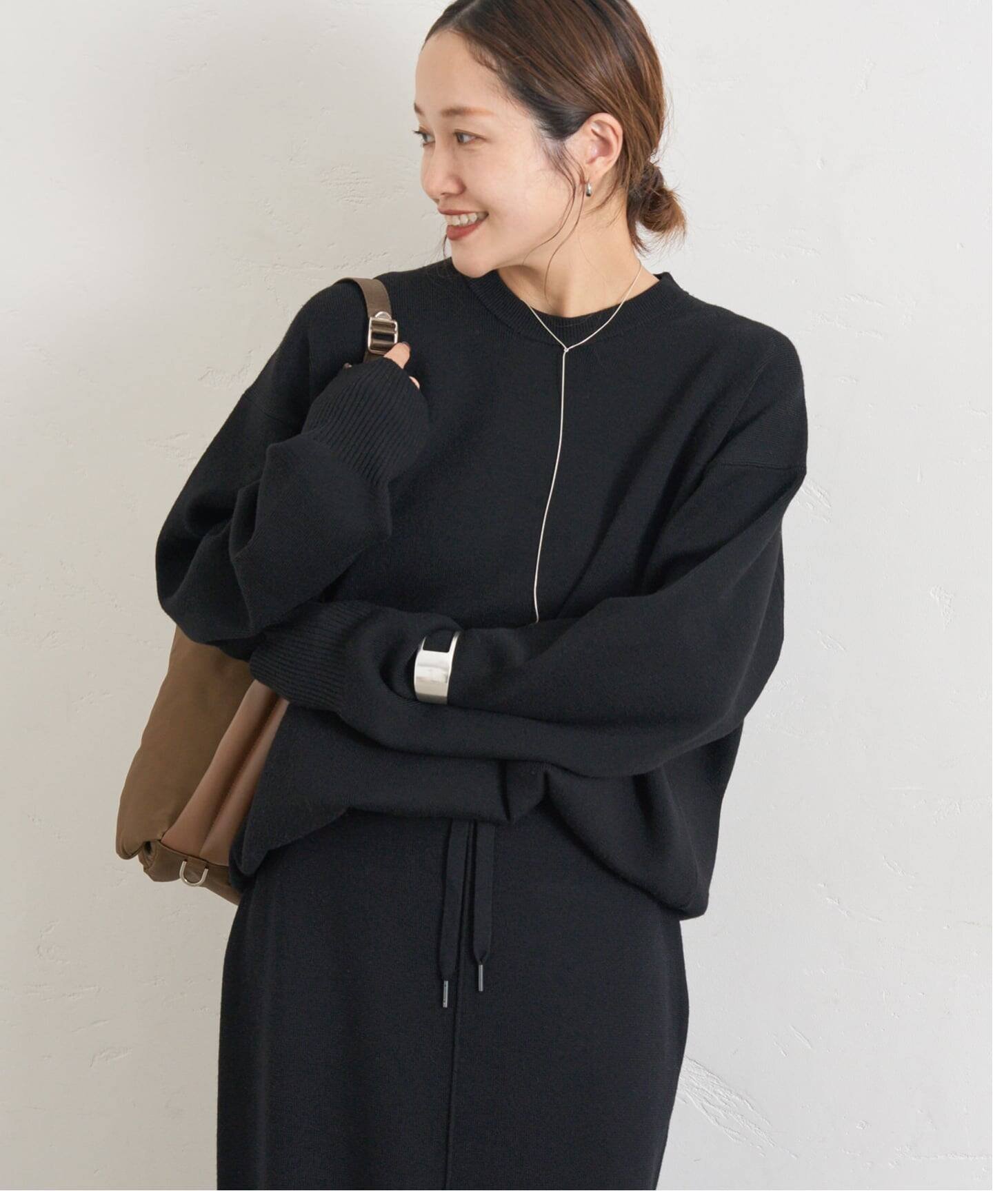 【ジャーナルスタンダード/JOURNAL STANDARD】の《WEB限定追加2》ウォッシャブルTEXBRIDクループルオーバー インテリア・キッズ・メンズ・レディースファッション・服の通販 founy(ファニー) ファッション Fashion レディースファッション Fashion for Women トップス・カットソー Cut & Sew Tops カジュアルプルオーバー・ニットトップス Pullovers & Knit Tops / Casual Pullovers おすすめ Recommended / Our Picks ウォッシャブル Machine Washable シンプル Simple, Minimal スタンダード Standard, Basic スマート Smart, Elegant セットアップ Set-Up, Coordinated Outfit 人気 Popular, Best Seller 定番 Standard, Basic Item ブラック|ID: prp329100004757538 ipo3291000000034553505