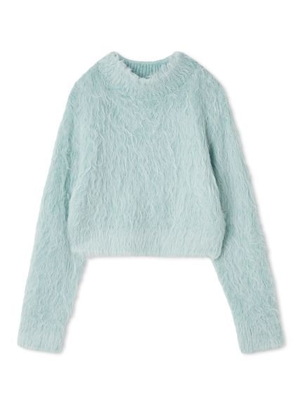 【リリーブラウン/Lily Brown】のラメシャギーニットプルオーバー インテリア・キッズ・メンズ・レディースファッション・服の通販 founy(ファニー) 　雑誌掲載アイテム　Magazine Picks & Fashion Features　ファッション雑誌　Fashion Magazines　ヴィヴィ　ViVi　ファッション　Fashion　レディースファッション　Fashion for Women　トップス・カットソー　Cut & Sew Tops　ニット　Knit Tops & Sweaters　カジュアルプルオーバー・ニットトップス　Pullovers & Knit Tops / Casual Pullovers　11月号　November Issue　おすすめ　Recommended / Our Picks　コンパクト　Compact, Small Size　スパンコール　Sequins, Sequin Embellishment　スマート　Smart, Elegant　デニム　Denim, Jeans Material　フレア　Flare, Flared　エレガント 上品　Elegant　雑誌　Magazine, Fashion Magazine　MNT[021]|ID: prp329100004757552 ipo3291000000034418543