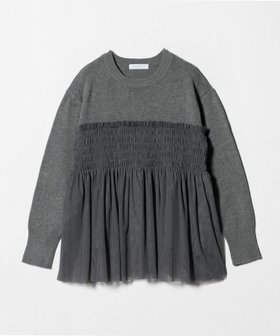 【ユナイテッドアローズ/UNITED ARROWS】のチュールビスチェ フェイクレイヤード ニット A DAY IN THE LIFE 人気、トレンドファッション・服の通販 founy(ファニー) ファッション Fashion レディースファッション Fashion for Women トップス・カットソー Cut & Sew Tops ニット Knit Tops & Sweaters ビスチェ Bustiers & Corset Tops / Layered Bustier Style アクセサリー Fashion Accessories シンプル Simple, Minimal スラックス Slacks, Dress Pants チュール Tulip, Tulip Motif デニム Denim, Jeans Material トレンド Trend, Trending Now ネックレス Necklace, Pendant Necklace バランス Balance, Style Balance パール Pearl, Pearl Accent ビスチェ Bustier, Corset Top フェミニン Feminine, Girly ボトム Bottoms, Lower Wear ミックス Mix, Mixed Style アウトレット Outlet / Clearance おすすめ Recommended / Our Picks ビジネス 仕事 通勤 Business / Work / Commuting |ID:prp329100004757557