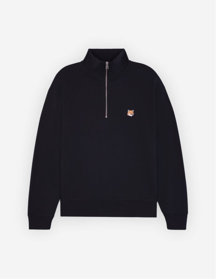 【その他のブランド/Other】の【公式】Maison Kitsune FOX HEAD PATCH COMFORT HALF ZIP SWEATSHIRT インテリア・キッズ・メンズ・レディースファッション・服の通販 founy(ファニー) https://founy.com/ ファッション Fashion メンズファッション Fashion for Men トップス・カットソー Cut & Sew Tops パーカー・フーディー / カジュアルコーデ Hoodies & Parkas メンズシャツ Shirts スウェット / スエット Sweatshirt, Sweatwear 長袖 Long Sleeve, Full Sleeve パッチ Patch, Appliqué フォックス Fox, Fox Fur メルトン Melton, Heavy Wool 無地 Plain, Solid Color |ID: prp329100004757567 ipo3291000000034596057