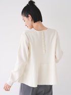 【コカ/COCA】のバックパールフレアニット 人気、トレンドファッション・服の通販 founy(ファニー) ファッション Fashion レディースファッション Fashion for Women トップス・カットソー Cut & Sew Tops ニット Knit Tops & Sweaters シンプル Simple, Minimal スラックス Slacks, Dress Pants ダウン Down, Puffer デニム Denim, Jeans Material 長袖 Long Sleeve, Full Sleeve パール Pearl, Pearl Accent フレア Flare, Flared フロント Front, Front Design ポケット Pocket, Pocket Detail 無地 Plain, Solid Color リブニット Rib Knit, Ribbed Knit エレガント 上品 Elegant ビジネス 仕事 通勤 Business / Work / Commuting 2025年 2025 2025-2026秋冬・A/W Autumn/Winter 2025–26 AW25–26 thumbnail Ivory|ID: prp329100004757654 ipo3291000000034531279