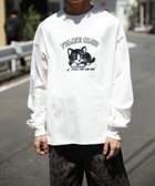 【アイモハ/aimoha】のHOOK -original- ふわふわ猫刺繍ロンTEE 人気、トレンドファッション・服の通販 founy(ファニー) ファッション Fashion レディースファッション Fashion for Women トップス・カットソー Cut & Sew Tops ロングTシャツ・Tシャツ Longline T-Shirts & Tees カーゴパンツ Cargo Pants, Utility Pants シンプル Simple, Minimal スニーカー Sneakers, Trainers デニム Denim, Jeans Material 猫 Cat, Kitty フロント Front, Front Design モチーフ Motif, Design Theme おすすめ Recommended / Our Picks thumbnail ホワイト|ID: prp329100004758129 ipo3291000000034509485