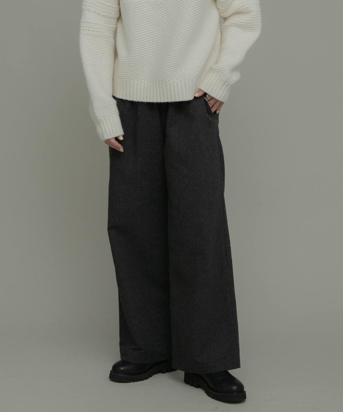 【サニーレーベル/Sonny Label / URBAN RESEARCH】の『WEB限定』ツイードイージーパンツ インテリア・キッズ・メンズ・レディースファッション・服の通販 founy(ファニー) https://founy.com/ ファッション Fashion レディースファッション Fashion for Women パンツ Pants & Trousers 2025年 2025 2025-2026秋冬・A/W Autumn/Winter 2025–26 AW25–26 冬 Winter / This Winter ストレート Straight, Straight Cut ツイード Twill, Twill Weave モノトーン Monotone, Black and White A/W・秋冬 Autumn/Winter |ID: prp329100004758181 ipo3291000000034576864