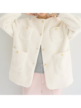 【コカ/COCA】のプードル金釦ノーカラーコート 人気、トレンドファッション・服の通販 founy(ファニー) ファッション Fashion レディースファッション Fashion for Women アウター Coat / Outerwear Collection コート・ロングコート・ピーコート Long Coats, Peacoats & More シンプル Simple, Minimal ダウン Down, Puffer デニム Denim, Jeans Material ポケット Pocket, Pocket Detail 冬 Winter / This Winter エレガント 上品 Elegant ビジネス 仕事 通勤 Business / Work / Commuting 2025年 2025 2025-2026秋冬・A/W Autumn/Winter 2025–26 AW25–26 |ID:prp329100004758198