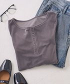 【フリークスストア/FREAK'S STORE】のベロアジャージ ヘンリーネック トップス 人気、トレンドファッション・服の通販 founy(ファニー) ファッション Fashion レディースファッション Fashion for Women トップス・カットソー Cut & Sew Tops ベロアトップス Velour Tops / Velvet-Look Items 冬 Winter / This Winter なめらか Smooth, Silky Texture インナー Innerwear カットソー Cut and Sewn Top コンパクト Compact, Small Size シンプル Simple, Minimal ストレッチ Stretch, Stretchy Fabric フィット Fit, Slim Fit ベロア Velour, Soft Velvet エレガント 上品 Elegant A/W・秋冬 Autumn/Winter thumbnail ライトグレー|ID: prp329100004758234 ipo3291000000034558241